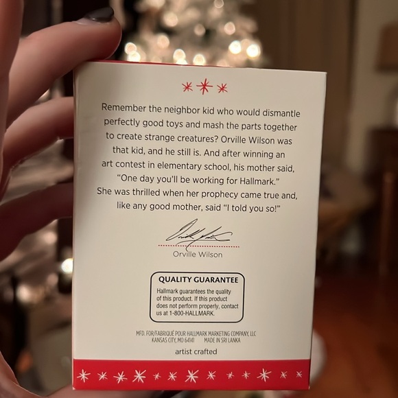 2016 Hallmark Keepsake "Beary colorful friends" Christmas tree ornament - Picture 3 of 7